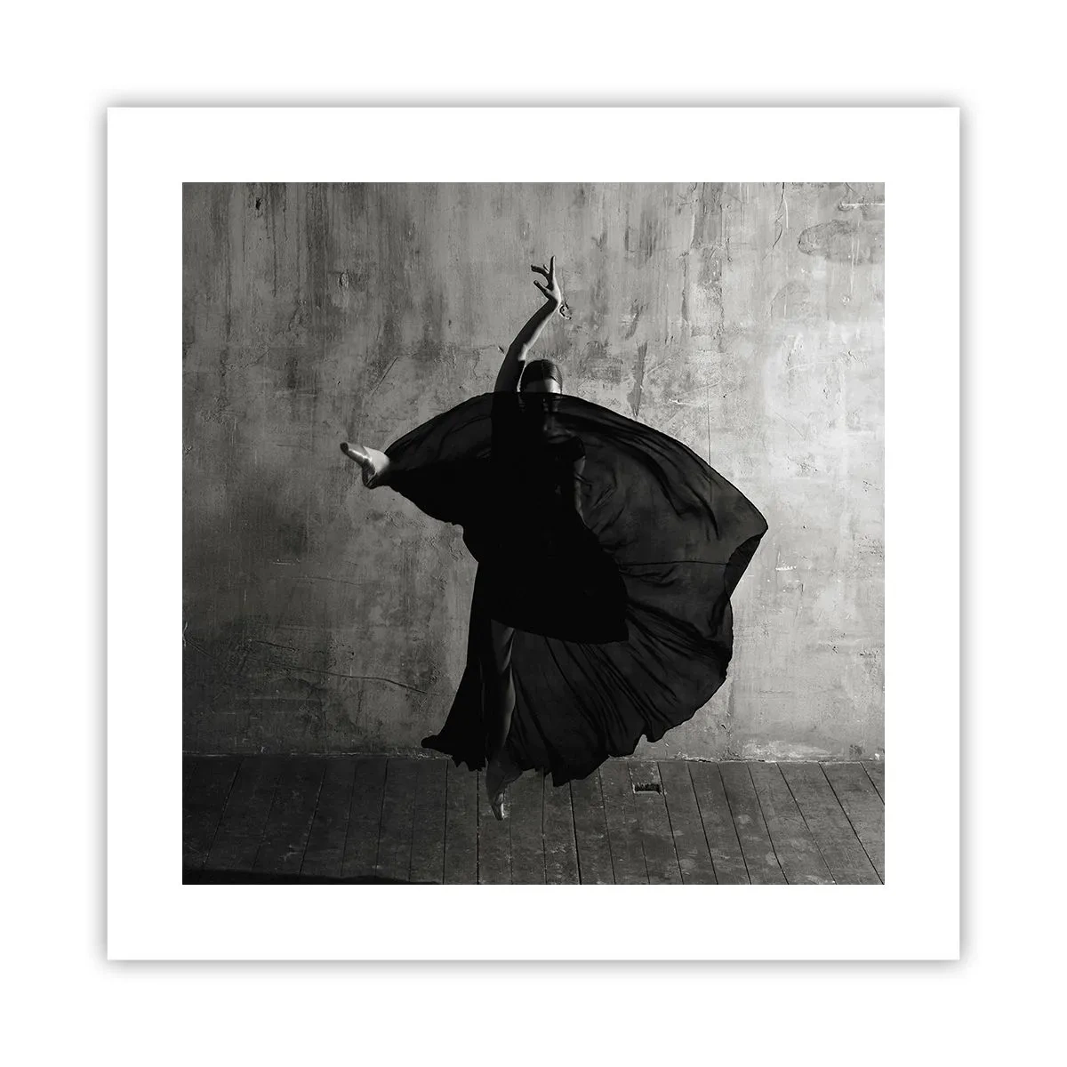 Póster - Cargada de pasión - 40x40 cm