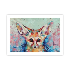 Póster - Mirada penetrante - 70x50 cm