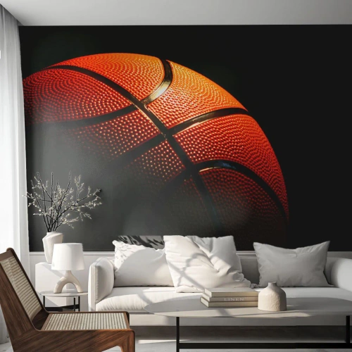 Fotomural Standard Eco - Hermoso como un planeta - Deporte, Baloncesto, Baloncesto - 400x280 cm
