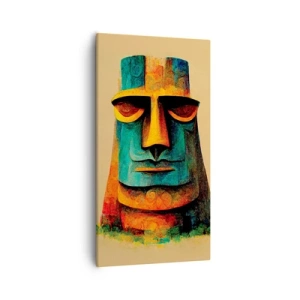 Cuadro sobre lienzo - Impresión de Imagen - Escultural, pero simpática - 55x100 cm