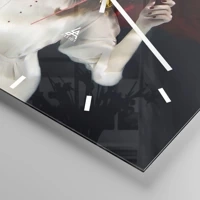 Esfera sin numeración, con rayas