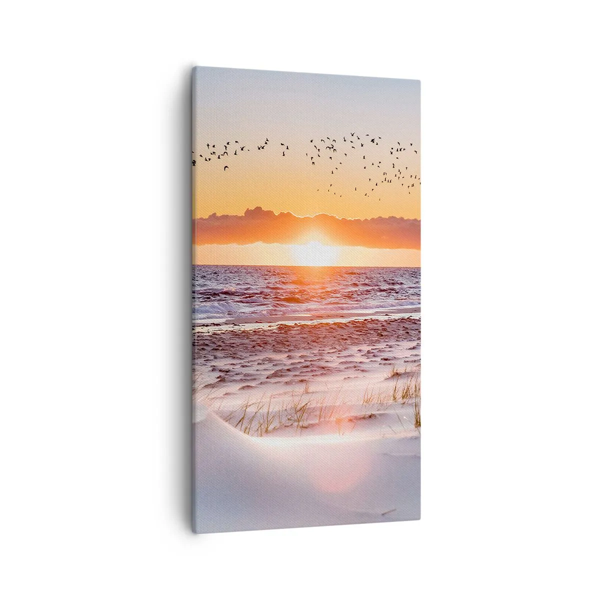 Cuadro sobre lienzo - Impresión de Imagen - Paisaje horizontal - 55x100 cm