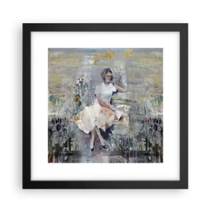 Póster en marco negro - Clásica y moderna - 30x30 cm
