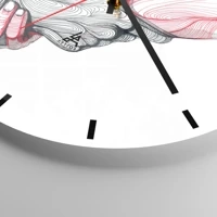 Esfera sin numeración, con rayas