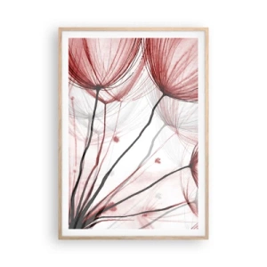 Póster en marco roble claro - Antes de partir - 70x100 cm