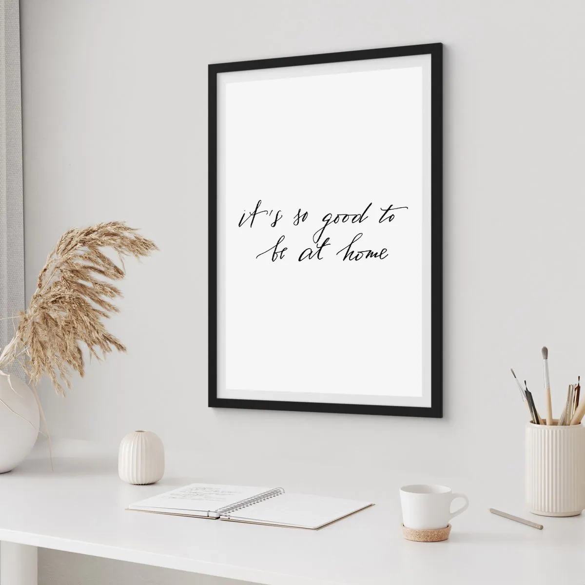 Póster en marco negro - Toda la verdad - 30x40 cm