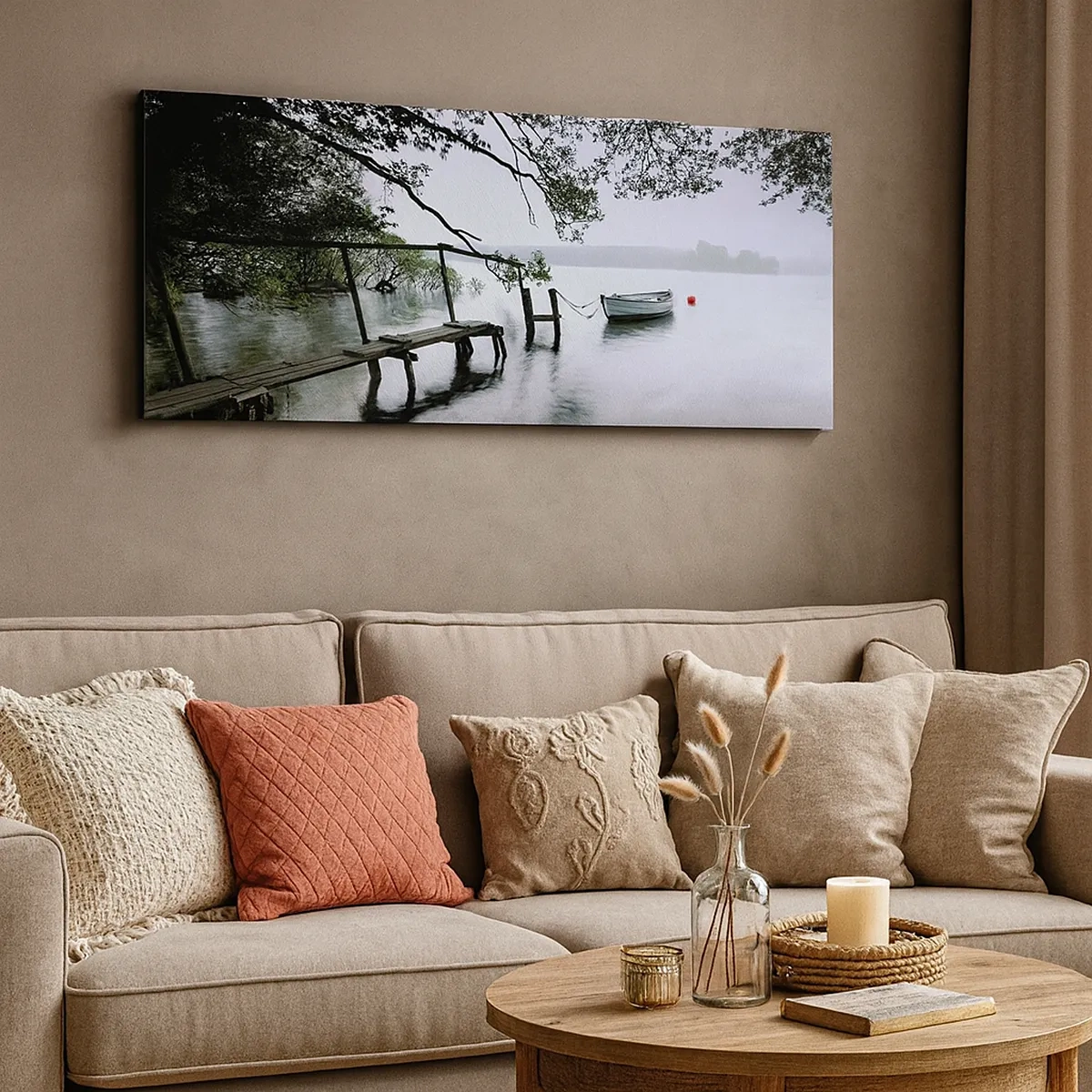 Cuadro sobre lienzo - Impresión de Imagen - Ya estás descansando - 30x30 cm