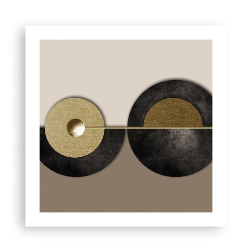 Póster - Variaciones en torno a un círculo - 50x50 cm
