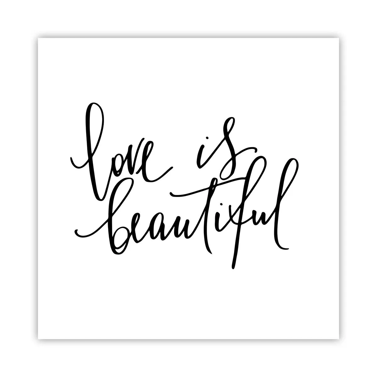 Póster - Leer y repetir - 40x40 cm