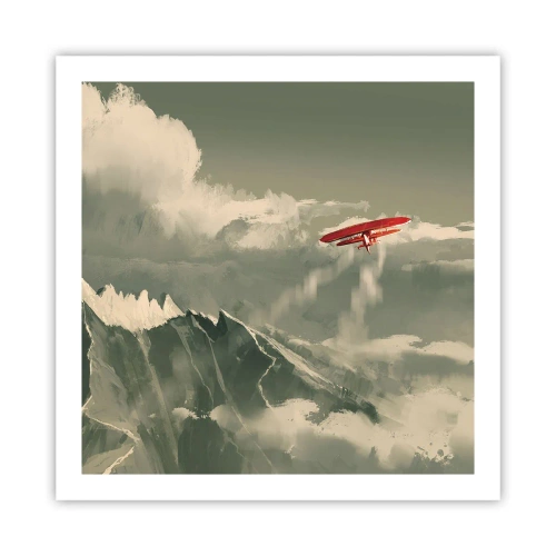 Póster - Pionero sin miedo - 60x60 cm