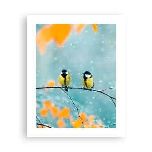 Póster - Cotilleo de pájaros - 40x50 cm