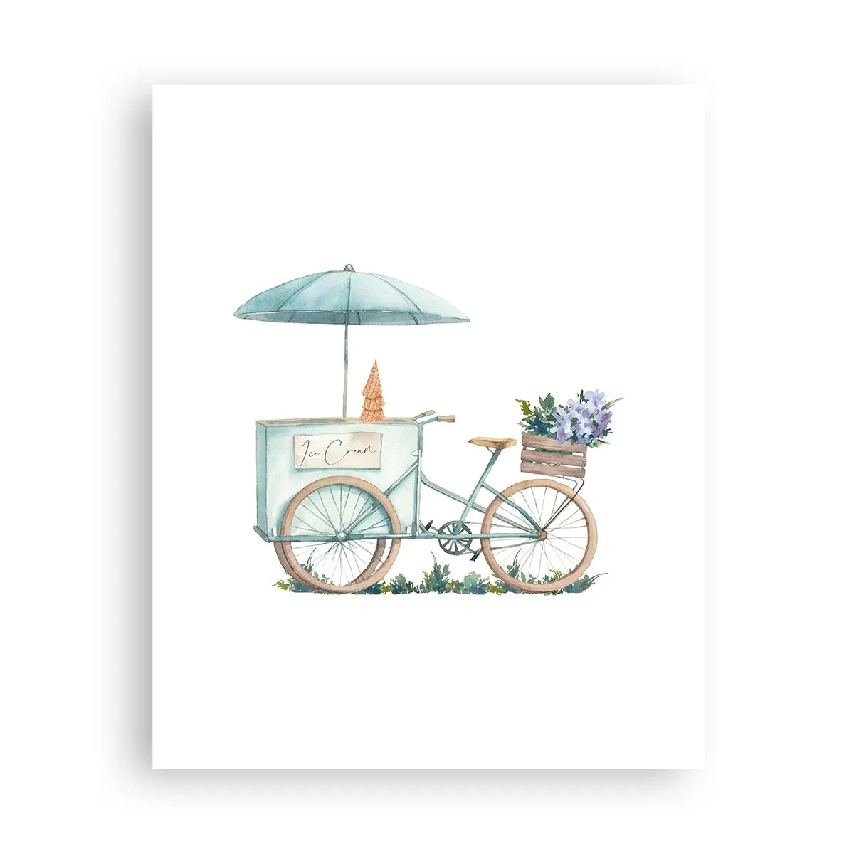 Póster - Dulce recuerdo del verano - 40x50 cm