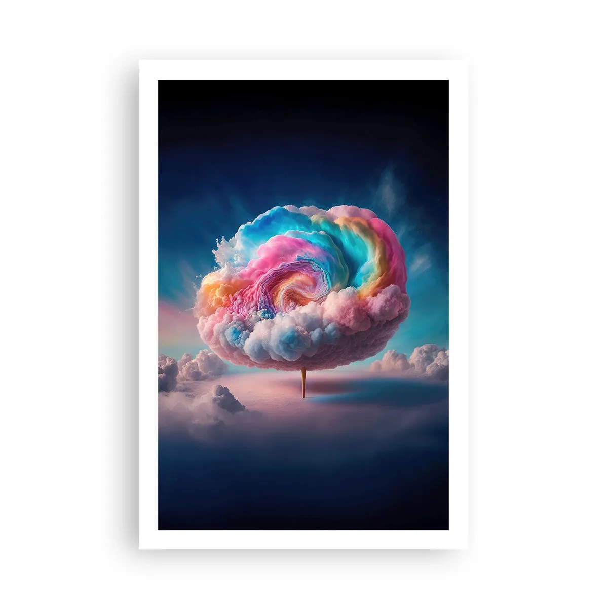 Póster - El sueño de un parque de atracciones - 61x91 cm