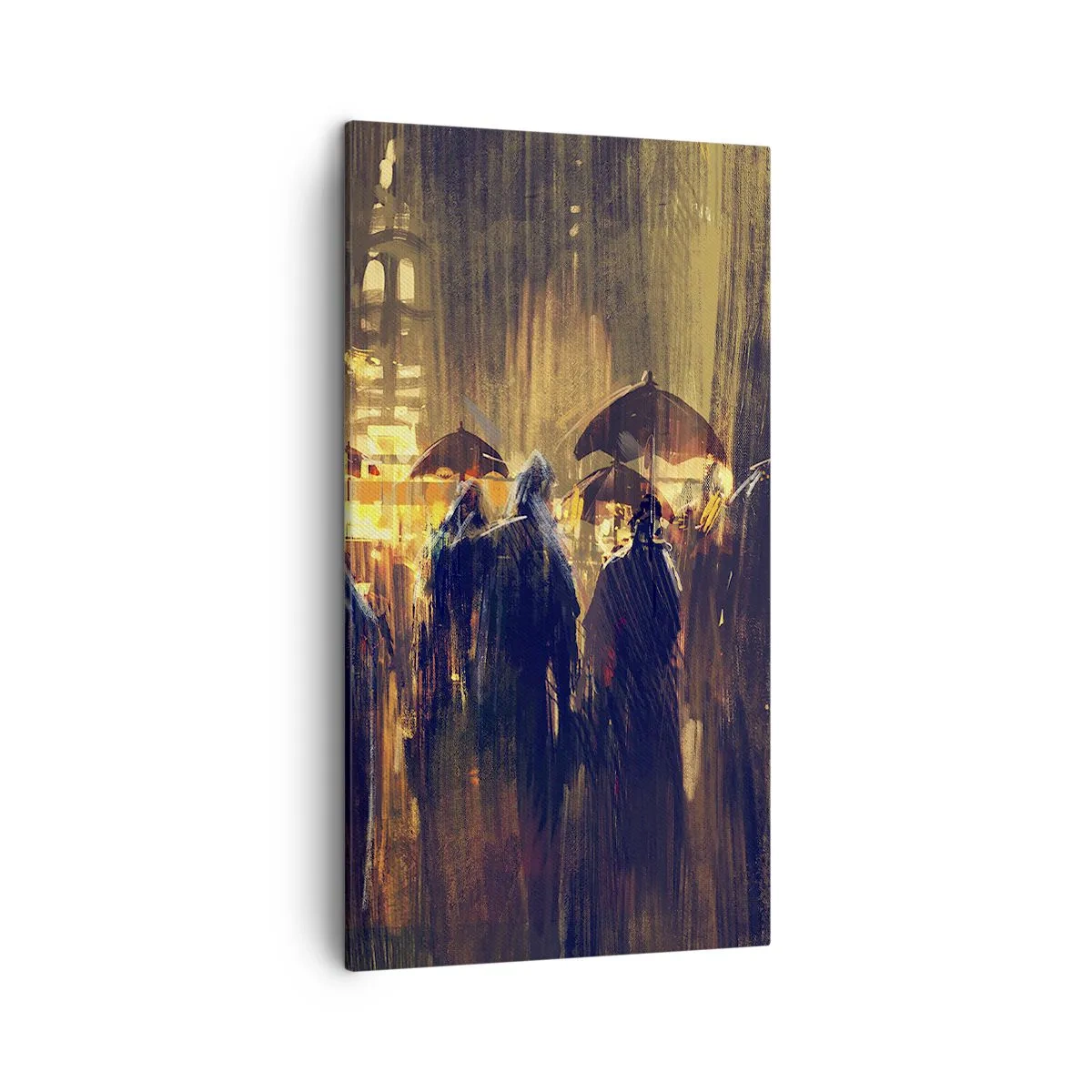 Cuadro sobre lienzo - Impresión de Imagen - Seguidores de la lluvia - 45x80 cm