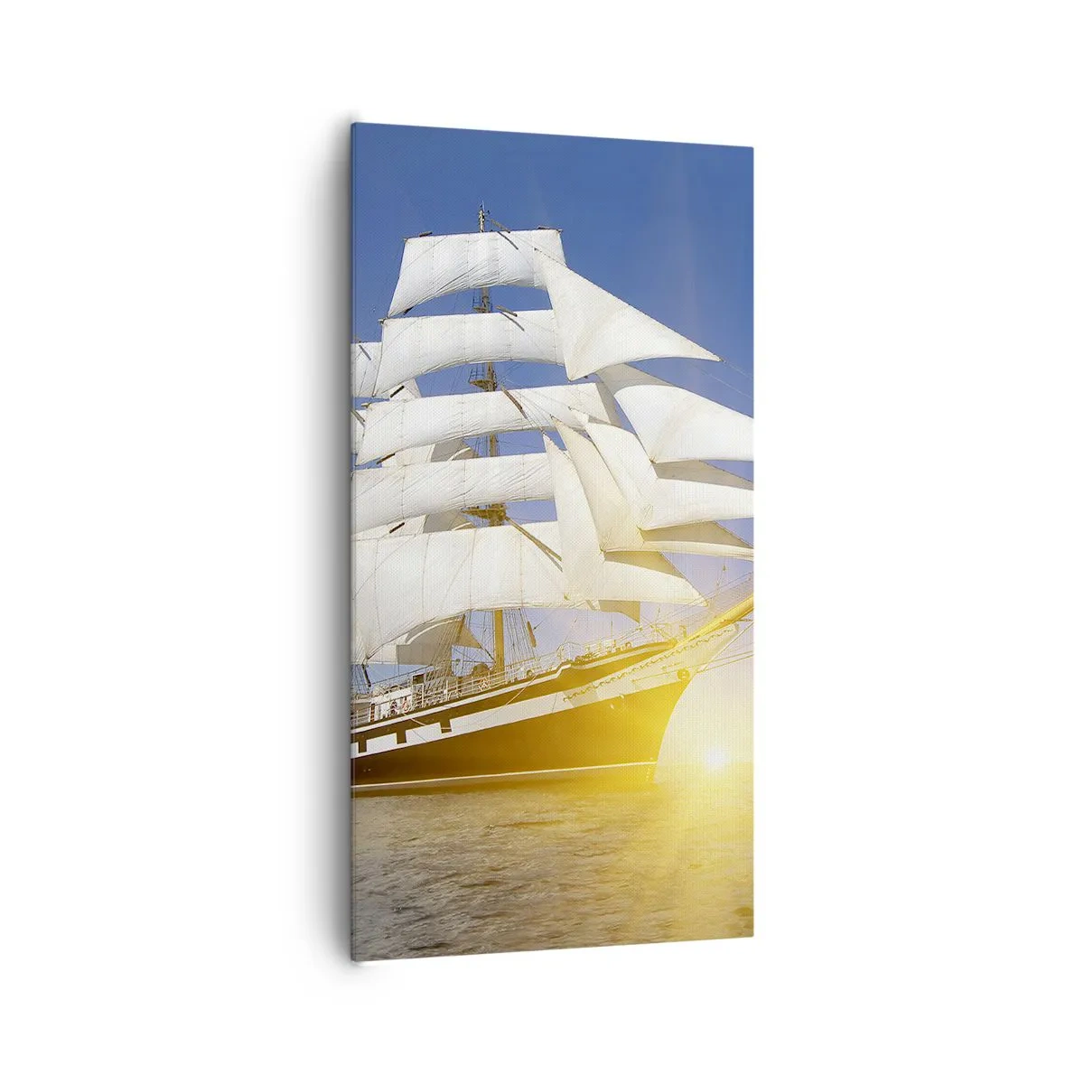 Cuadro sobre lienzo - Impresión de Imagen - Su tiempo nunca pasará - 65x120 cm