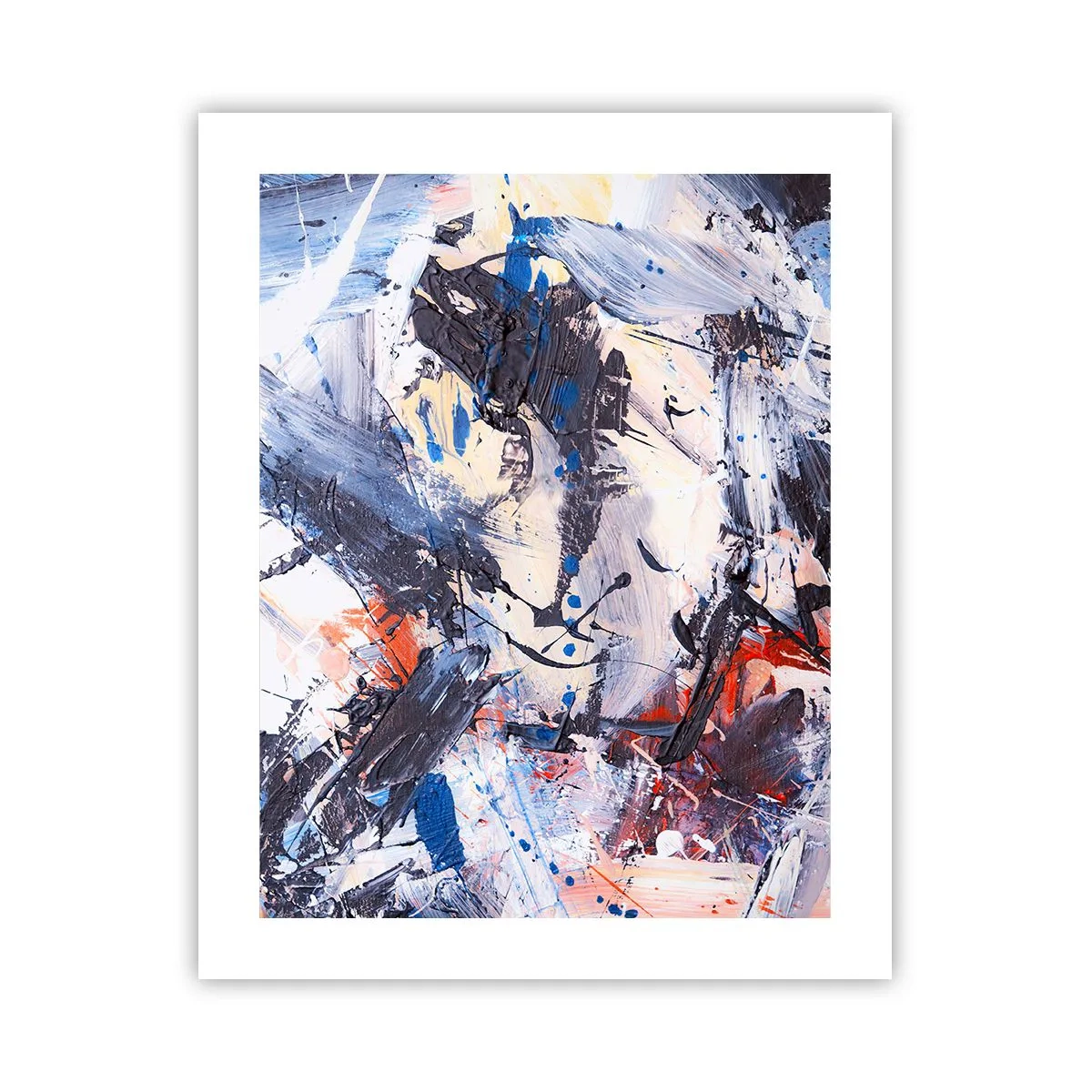 Póster - Danza loca de la abstracción - 40x50 cm