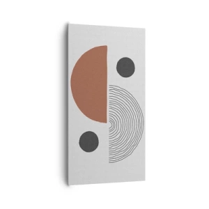 Cuadro sobre lienzo - Impresión de Imagen - La perfección del círculo - 65x120 cm