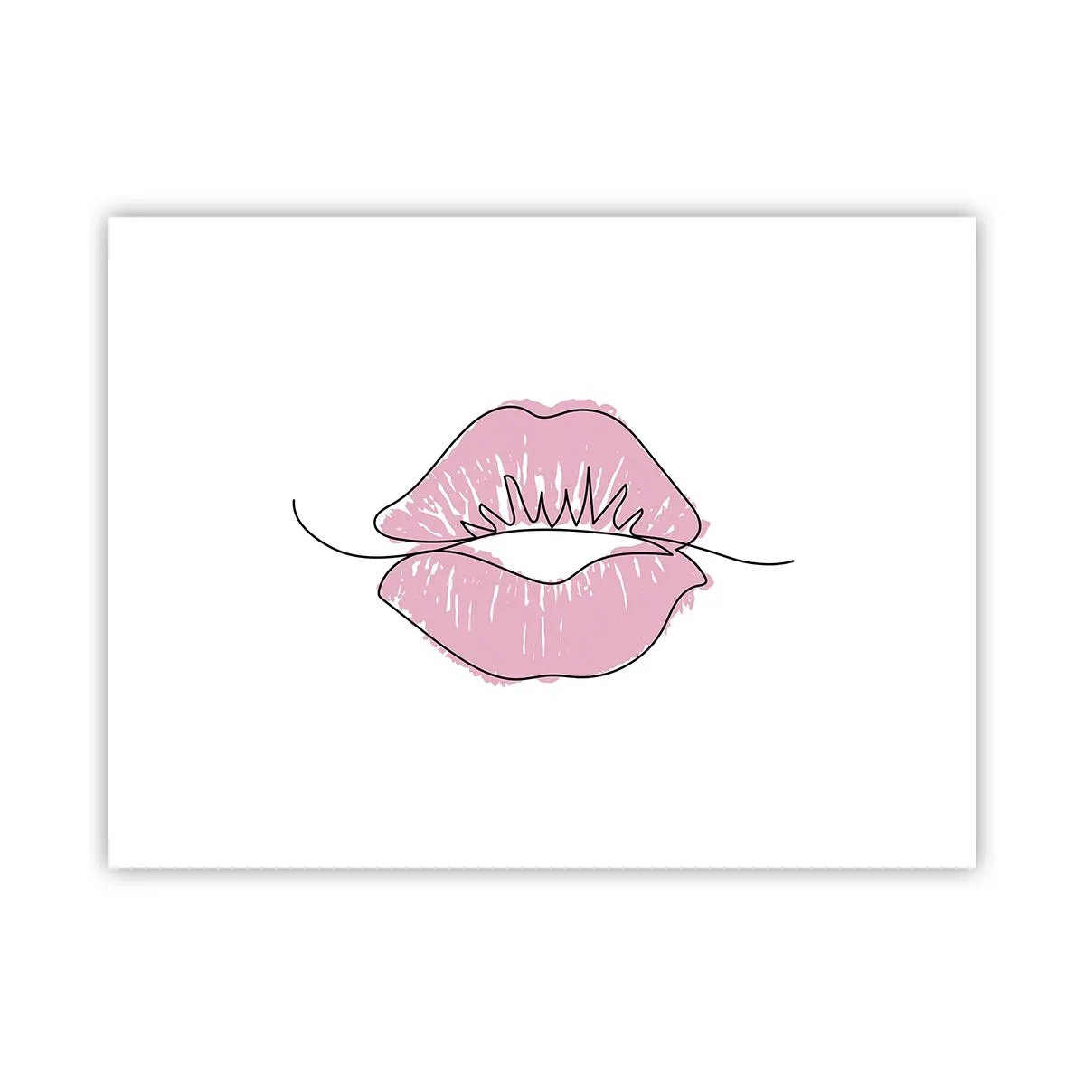 Póster - ¿Listo para un beso? - 40x30 cm