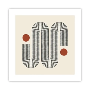 Póster - De principio a fin - 40x40 cm