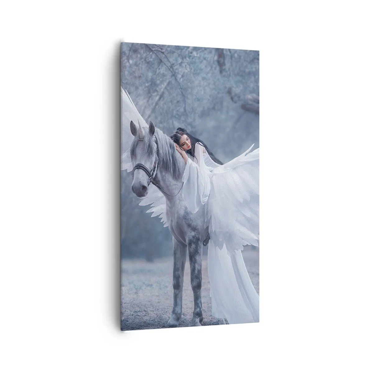 Cuadro sobre lienzo - Impresión de Imagen - Un momento de inspiración - 65x120 cm