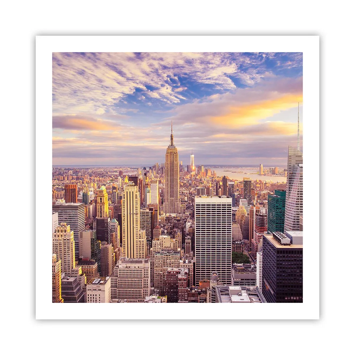 Póster - Alcanzar las nubes - 60x60 cm