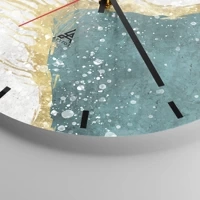 Esfera sin numeración, con rayas