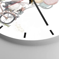 Esfera sin numeración, con rayas