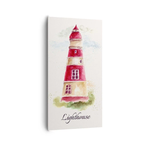 Cuadro sobre lienzo - Impresión de Imagen - Siempre observando - 65x120 cm