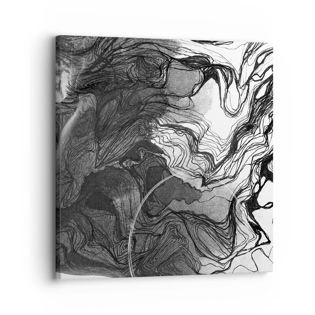 Cuadro sobre lienzo - Impresión de Imagen - Enredada en sueños - 30x30 cm