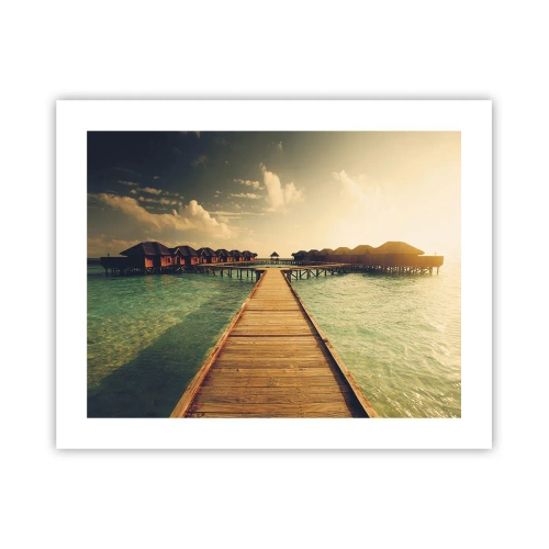 Póster - Una cálida invitación - 50x40 cm