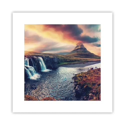 Póster - En la majestuosidad de la naturaleza - 30x30 cm