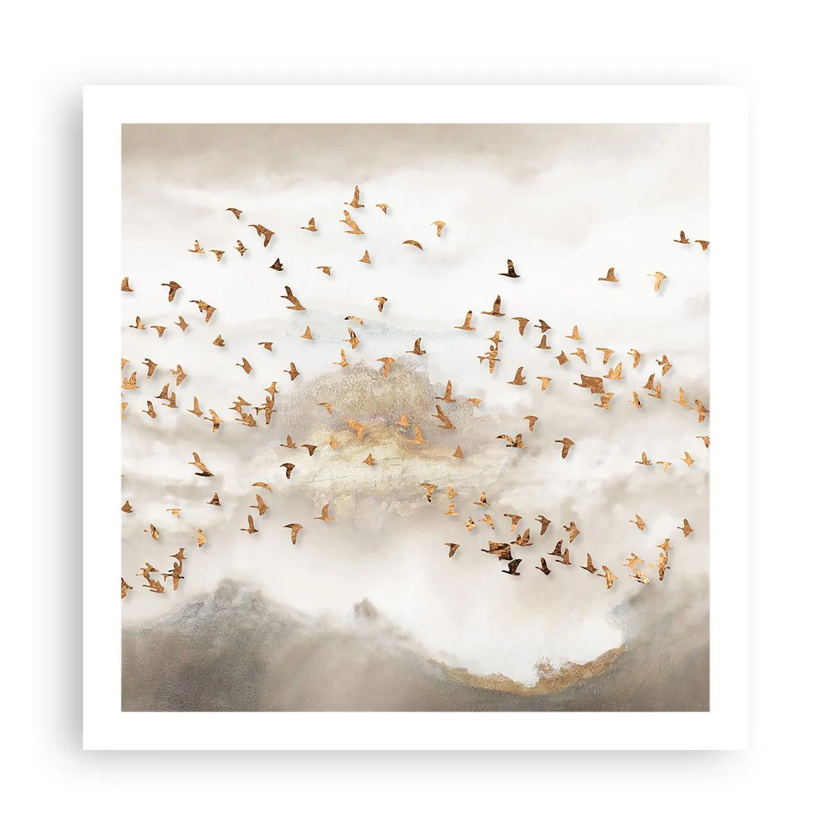 Póster - Es hora... - 60x60 cm