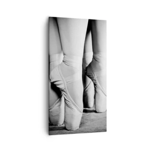 Cuadro sobre lienzo - Impresión de Imagen - En conjunto y al unísono - 55x100 cm