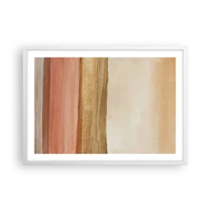 Póster en marco blanco - Composición vertical - 70x50 cm