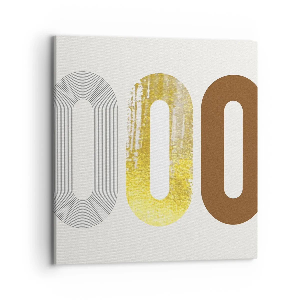 Cuadro sobre lienzo - Impresión de Imagen - ¡Ooo! - 70x70 cm