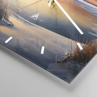 Esfera sin numeración, con rayas