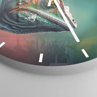 Esfera sin numeración, con rayas