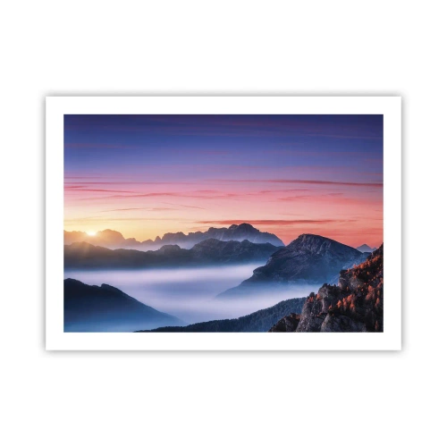 Póster - Sobre los valles - 70x50 cm