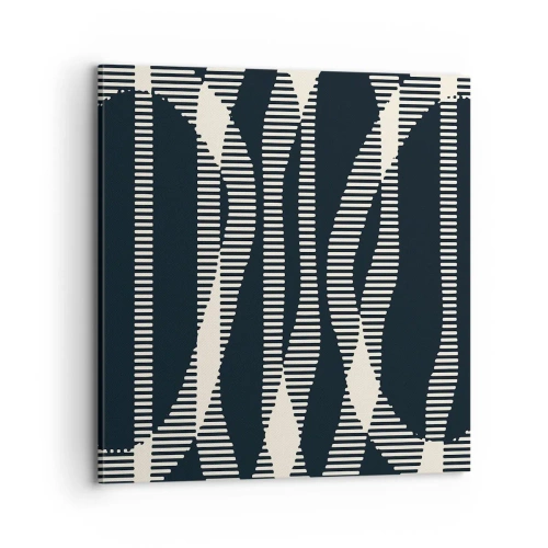 Cuadro sobre lienzo - Impresión de Imagen - Un intento de romper la oscuridad - 70x70 cm