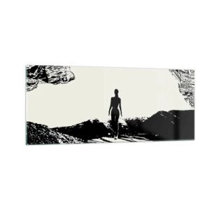 Cuadro sobre vidrio - Impresiones sobre Vidrio - Una nueva mirada - 100x40 cm