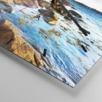 Esfera sin numeración, con rayas