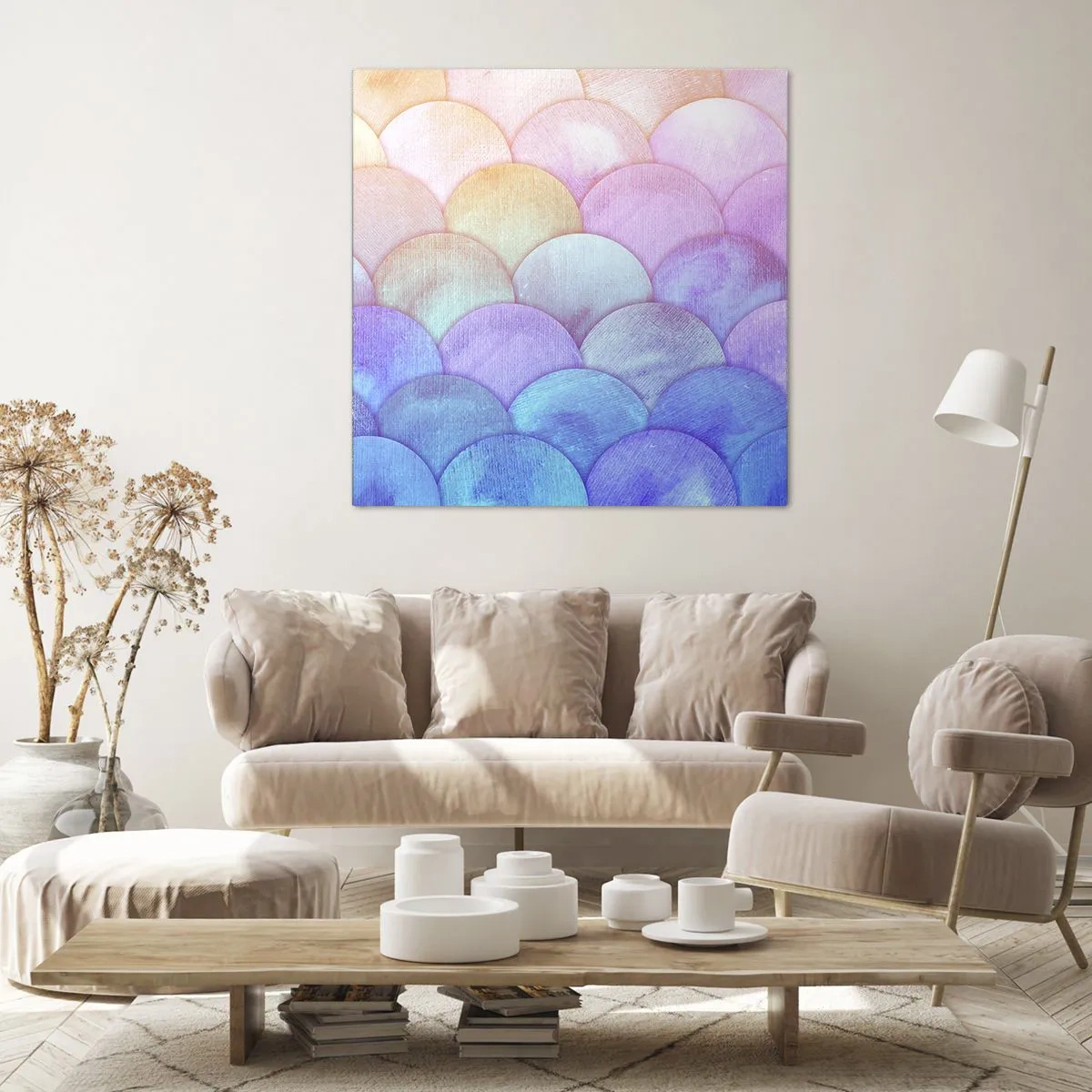 Cuadro sobre lienzo - Impresión de Imagen - Concha de perla - 30x30 cm