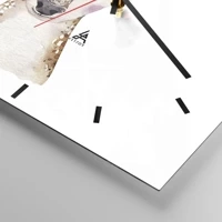 Esfera sin numeración, con rayas