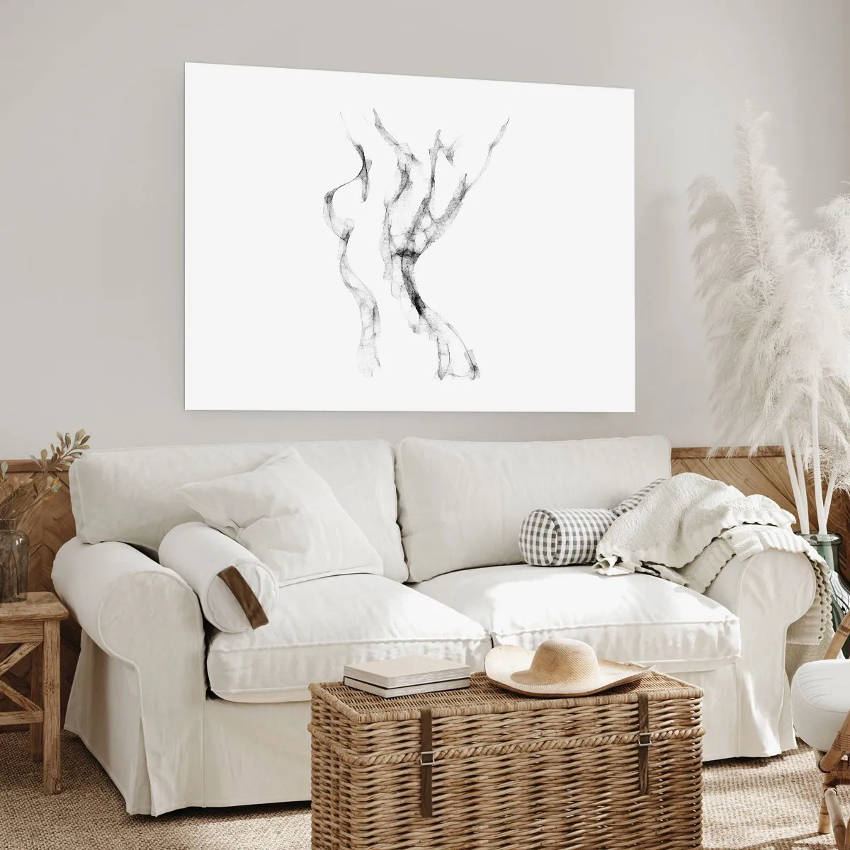 Póster - Hermosa y fuerte - 70x50 cm