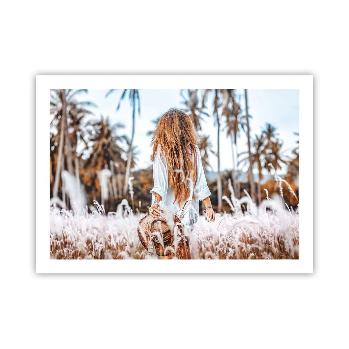 Póster - Nacida en el plumón de la Tierra - 70x50 cm