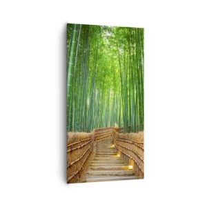 Cuadro sobre lienzo - Impresión de Imagen - La esencia de la naturaleza asiática - 65x120 cm