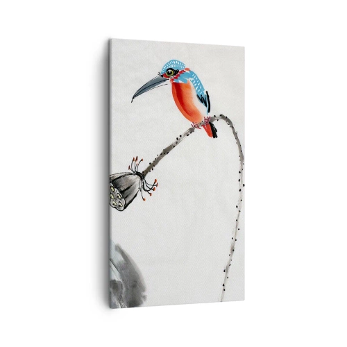 Cuadro sobre lienzo - Impresión de Imagen - La vida de la pradera - 45x80 cm