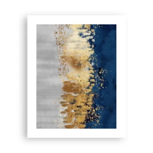 Póster - Composición moderna con chispas - 40x50 cm