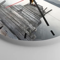 Esfera sin numeración, con rayas