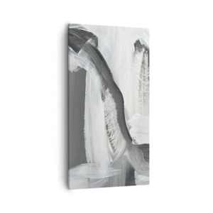 Cuadro sobre lienzo - Impresión de Imagen - Con movimientos decididos - 55x100 cm